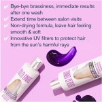 Bold Uniq Purple Shampoo, Designed for Blonde Hair - Blonde Toner Shampoo